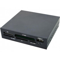 CR0012; Card reader: memory; internal supplied; black; LOGILINK