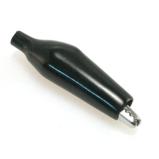 ; Crocodile clip; 60VDC; Grip capac: max.8mm; Overall len: 41.5mm; 