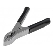; Crocodile clip; 15A; Grip capac: max.19mm; Overall len: 65mm; 