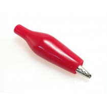 ; Crocodile clip; 60VDC; Grip capac: max.6mm; Overall len: 36.5mm; 