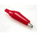 ; Crocodile clip; 60VDC; Grip capac: max.8mm; Overall len: 41.5mm; 