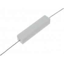 CRL10W-220R; Resistor: wire-wound; cement; THT; 220Ω; 10W; ±5%; 48x9.5x9.5mm; SR PASSIVES