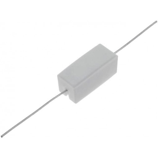 CRL5W-100R; Resistor: power; cement; THT; 100Ω; 5W; ±5%; 9.5x9.5x22mm; SR PASSIVES