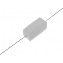 CRL5W-1R8; Resistor: power; cement; THT; 1.8Ω; 5W; ±5%; 9.5x9.5x22mm; SR PASSIVES
