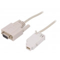 88970102; Communication cable; Millenium 3; 3m; CROUZET 88970102; Communication cable; Millenium 3; 3m; CROUZET