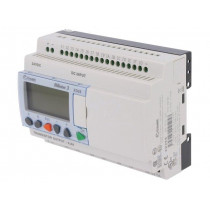 88970162; Programmable relay; IN: 16; OUT: 10; OUT 1: transistor; 24VDC; DIN; CROUZET