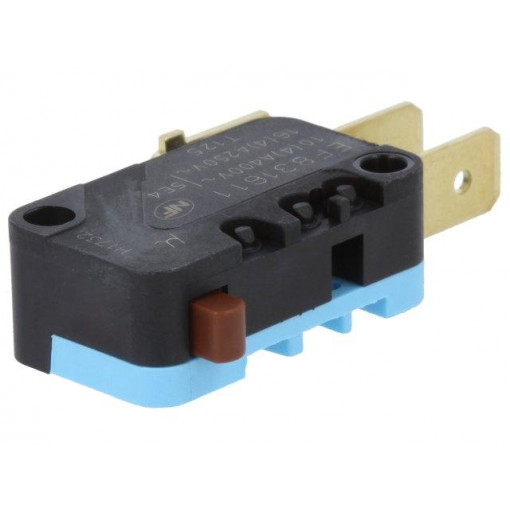 83161118 / 831611-I-W3; Microswitch SNAP ACTION; SPDT; 16A/250VAC; ON-(ON); Pos: 2; IP40; CROUZET