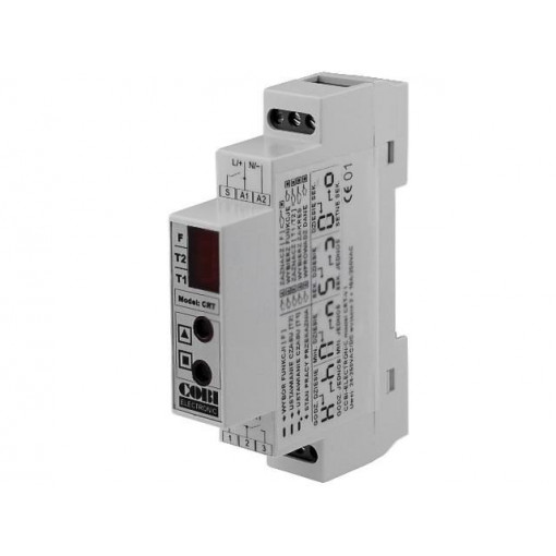 CRT-V2; Timer; Range: 0,01s÷100h; NO x2; 24÷250VAC; 24÷250VDC; DIN; PIN: 6; COBI ELECTRONIC CRT-V2; Timer; Range: 0,01s÷100h; NO x2; 24÷250VAC; 24÷250VDC; DIN; PIN: 6; COBI ELECTRONIC