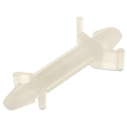 CS-1016; PCB distance; polyamide; L: 15.9mm; snap fastener; Colour: natural; KSS WIRING