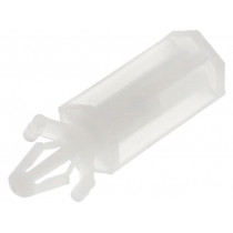 CS-19; PCB distance; L: 19.1mm; Colour: natural; Mount.plate thick: 2mm; KSS WIRING