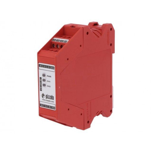 CS AR-40V024; Module: safety relay; Series: CS; Mounting: DIN; -25÷55°C; 24VDC; PIZZATO ELETTRICA CS AR-40V024; Module: safety relay; Series: CS; Mounting: DIN; -25÷55°C; 24VDC; PIZZATO ELETTRICA
