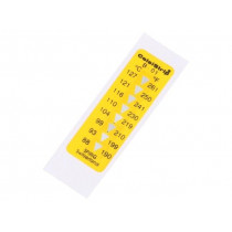 CS-B-01; Temperature indicator; CelsiStrip; °C,°F; 15x45mm; SPIRIG