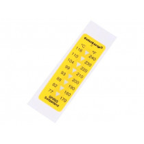 CS-B; Temperature indicator; CelsiStrip; °C,°F; 15x45mm; SPIRIG