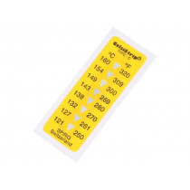 CS-C; Temperature indicator; CelsiStrip; °C,°F; 15x45mm; SPIRIG