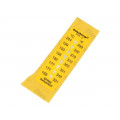 CS-D; Temperature indicator; CelsiStrip; °C,°F; 15x45mm; SPIRIG