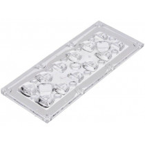 CS12862_STRADA-IP-2X6-DWC; LED lens; rectangular; transparent; H: 7.92mm; Application: LH351Z; LEDIL
