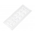 CS14055_STRADA-IP-2X6-T2; LED lens; rectangular; transparent; H: 9.17mm; LEDIL CS14055_STRADA-IP-2X6-T2; LED lens; rectangular; transparent; H: 9.17mm; LEDIL