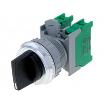 CS22-2/O BK,1-0-2 3POSITION; Switch: rotary; Stabl.pos: 3; NO x2; 3A/230VAC; 22mm; black; IP65; AUSPICIOUS CS22-2/O BK,1-0-2 3POSITION; Switch: rotary; Stabl.pos: 3; NO x2; 3A/230VAC; 22mm; black; IP65; AUSPICIOUS