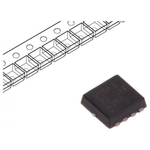 CSD18543Q3AT; Transistor: N-MOSFET; unipolar; 60V; 35A; 66W; VSONP8; 3.3x3.3mm; TEXAS INSTRUMENTS