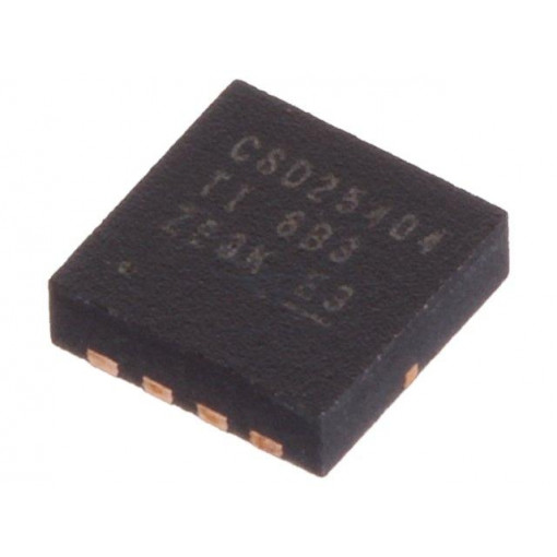 CSD25404Q3T; Transistor: P-MOSFET; unipolar; -20V; -60A; 96W; VSON-CLIP8; TEXAS INSTRUMENTS
