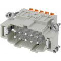 SQUICH; Connector: HDC; male; CSH; PIN: 10; 10+PE; size 57.27; 16A; 400V; ILME