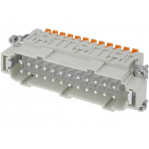 CSHM 24; Connector: HDC; male; CSH; PIN: 24; 24+PE; size 104.27; 16A; 400V; ILME
