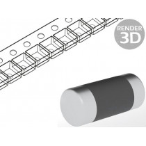 CSRV0207FTDT1501; Resistor: thin film; SMD; 0207 melf; 1.5kΩ; 1W; ±1%; Ø2.2x5.9mm; Viking