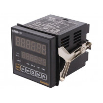 CT6M-1P2; Counter: electronical; 2x LED; time/pulses; SPDT; IN 1: NPN,PNP; AUTONICS