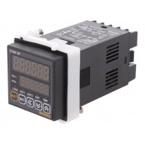 CT6S-2P4; Counter: electronical; 2x LED; time/pulses; SPST; IN 1: NPN,PNP; AUTONICS