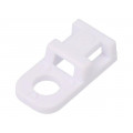151-31203; Cable tie holder; polyamide; UL94V-2; natural; Tie width: 5mm; HELLERMANNTYTON