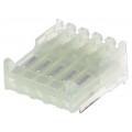 CTP100F24-5-D; Plug; wire-board; female; PIN: 5; polarized,inline splice; 2.54mm; PANCON