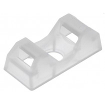 151-10920; Screw mounted clamp; UL94V-2; natural; Tie width: 5mm; Ht: 6.7mm; HELLERMANNTYTON 151-10920; Screw mounted clamp; UL94V-2; natural; Tie width: 5mm; Ht: 6.7mm; HELLERMANNTYTON