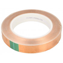 ; Tape: electrically conductive; W: 19mm; L: 33m; Thk: 0.08mm; copper; 