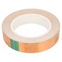 ; Tape: electrically conductive; W: 25mm; L: 33m; Thk: 0.08mm; copper; 