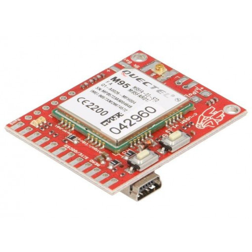 CUGSM113#UFL; Expansion board; 3G,GSM/GPRS; UART,USB; Quectel M95; R&D SOFTWARE SOLUTIONS