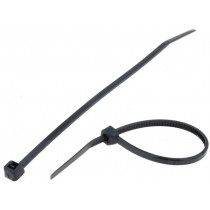 CV-160LBK; Cable tie; L: 160mm; W: 4.8mm; polyamide; 215.5N; black; Ømax: 42mm; KSS WIRING CV-160LBK; Cable tie; L: 160mm; W: 4.8mm; polyamide; 215.5N; black; Ømax: 42mm; KSS WIRING
