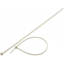 CV-300S; Cable tie; L: 300mm; W: 4.8mm; polyamide; 215.5N; natural; Ømax: 85mm; KSS WIRING