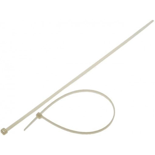 CV-300S; Cable tie; L: 300mm; W: 4.8mm; polyamide; 215.5N; natural; Ømax: 85mm; KSS WIRING