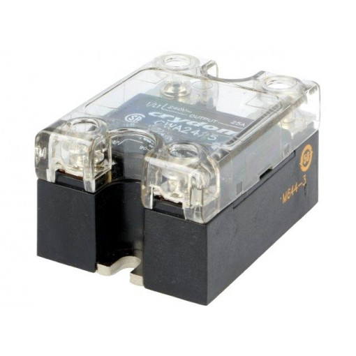 CWA2425; Relay: solid state; Ucntrl: 90÷280VAC; 25A; 24÷280VAC; -40÷80°C; CRYDOM