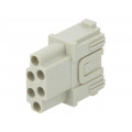 CX 06 CF; Connector: HDC; module; female; MIXO; PIN: 6; w/o contacts; 16A; ILME
