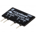 CXE240D5; Relay: solid state; Ucntrl: 15÷32VDC; 5A; 12÷280VAC; THT; SIP; CRYDOM CXE240D5; Relay: solid state; Ucntrl: 15÷32VDC; 5A; 12÷280VAC; THT; SIP; CRYDOM