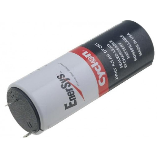 0860-0004; Re-battery: acid-lead; 2V; 4.5Ah; AGM; Storage time: 10 years; ENERSYS