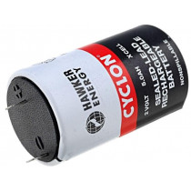 0800-0004; Re-battery: acid-lead; 2V; 5Ah; Size: X; AGM; Ø44x73mm; -85÷85°C; ENERSYS