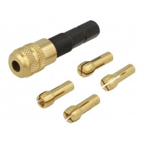 1537; Drill holder; 0.3÷3.2mm; DONAU