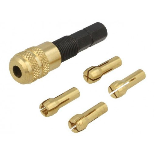 1537; Drill holder; 0.3÷3.2mm; DONAU