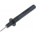 ; Test probe; 36A; black; Tip diameter: 2mm; Socket size: 4mm; DONAU