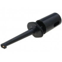 R8-H16F-BLACK; Clip-on probe; hook type; 0.3A; 60VDC; black; Overall len: 40mm; 