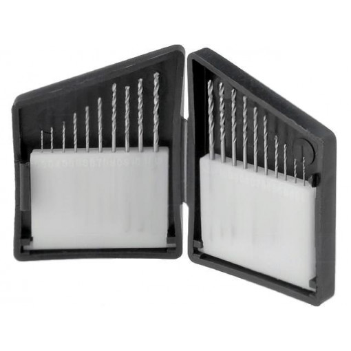 HSS 200; Drill set; Application: metal,plastic; Pcs: 20; Mat: HSS; for metal; DONAU