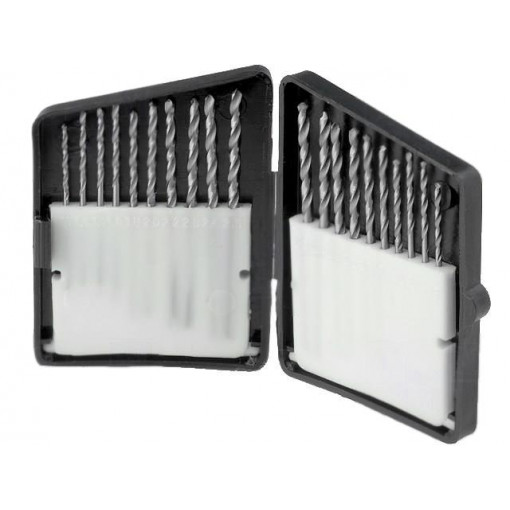 HSS 225; Drill set; Application: metal,plastic; Pcs: 20; Mat: HSS; for metal; DONAU