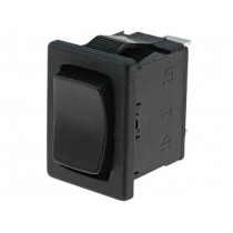R19A-62BBOT; ROCKER; SP3T; Pos: 3; (ON)-OFF-(ON); black; none; Body: black; SWITRONIC